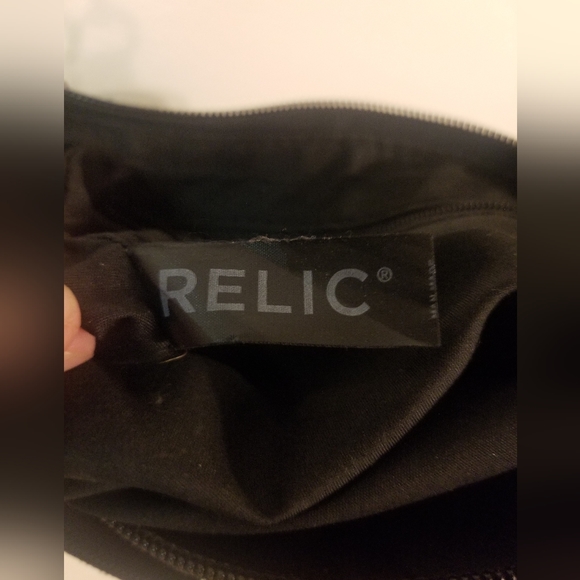 Relic Faux Leather Black Convertible Clutch-Crossbody - Picture 7 of 9